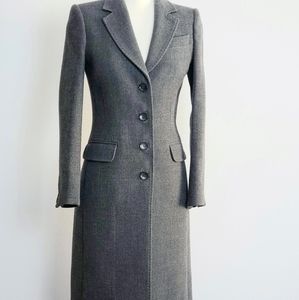 Dolce & Gabbana Wool Grey button down Coat size 38
